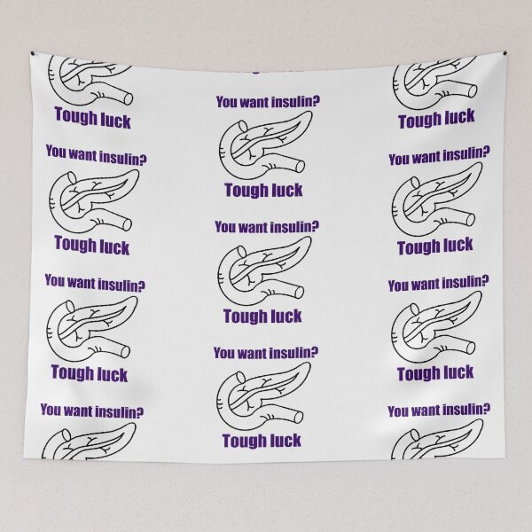 Item preview, I’m a Type 1 diabetic and my pancreas isn’t working  designed and sold by Animals-by-JB.