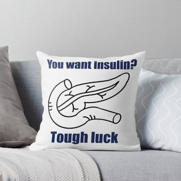 Item preview, I’m a Type 1 diabetic and my pancreas isn’t working  designed and sold by Animals-by-JB.