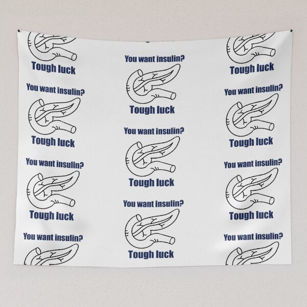 Item preview, I’m a Type 1 diabetic and my pancreas isn’t working  designed and sold by Animals-by-JB.