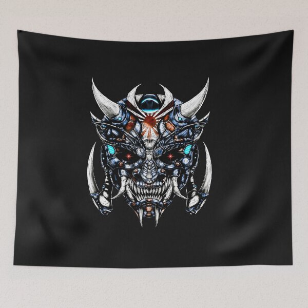 Item preview, mecha oni mask designed and sold by Sketch1682.