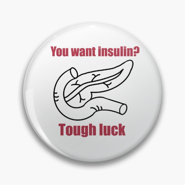 Item preview, I’m a Type 1 diabetic and my pancreas isn’t working  designed and sold by Animals-by-JB.