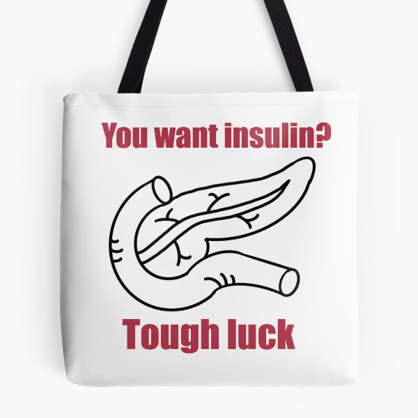 Item preview, I’m a Type 1 diabetic and my pancreas isn’t working  designed and sold by Animals-by-JB.