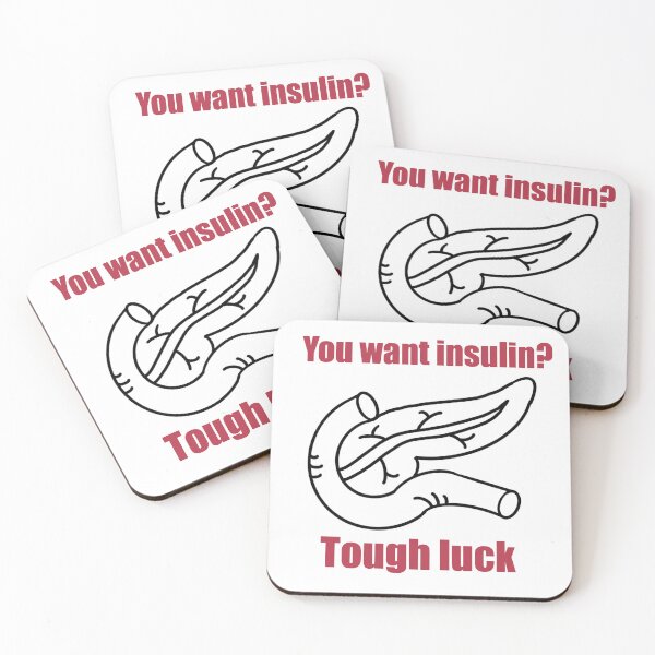 Item preview, I’m a Type 1 diabetic and my pancreas isn’t working  designed and sold by Animals-by-JB.