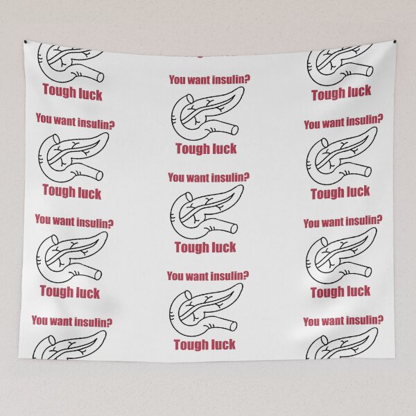 Item preview, I’m a Type 1 diabetic and my pancreas isn’t working  designed and sold by Animals-by-JB.