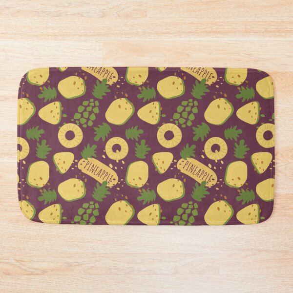 Item preview, Juicy fruit delicious pineapple pattern designed and sold by Deepness2023.