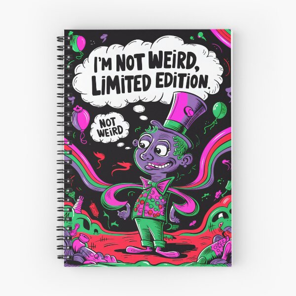 Item preview, Funny Guy With The Quote I'm Not Weird, Limited Edition designed and sold by TheArtOfPat.