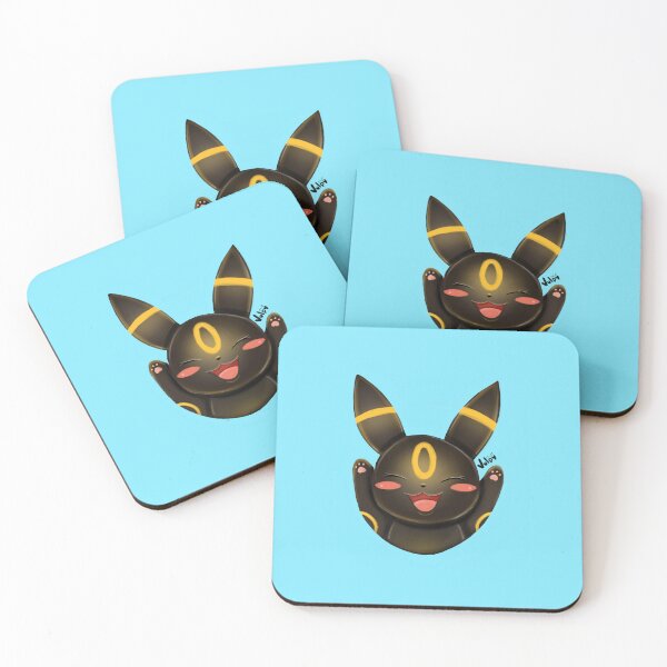 Item preview, Cute Black Fox with Neon Yellow Rings designed and sold by VulpyArt.
