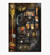 Steampunk - All that for a cup of coffee Photographic Print