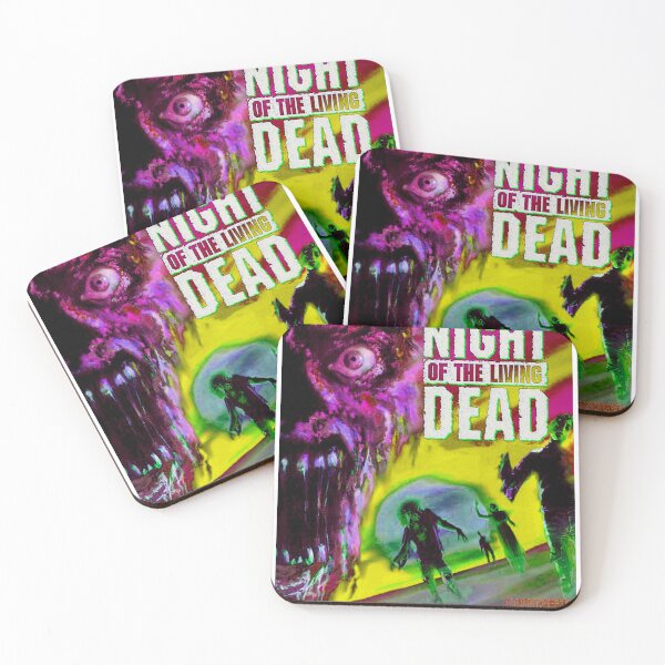 Item preview, Night Of The Living Dead - Vintage 90's Art Style - Colorful 90s Art  designed and sold by QualityPrints4U.