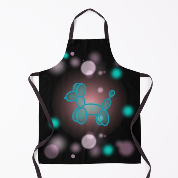 Item preview, Neon balloon dog with bubbles designed and sold by MargoMalej.