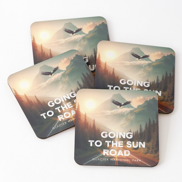 Item preview, Going To The Sun Road Montana Eagle designed and sold by Esskay Designs.