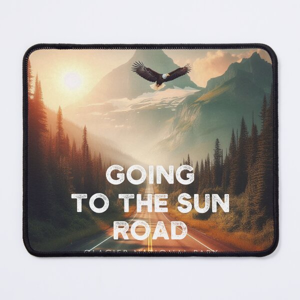 Item preview, Going To The Sun Road Montana Eagle designed and sold by Esskay Designs.