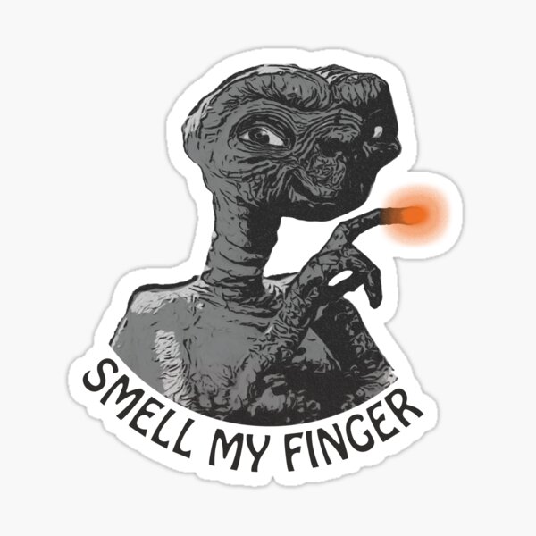 Item preview, E.T. smell my finger designed and sold by RambleOnPrints.