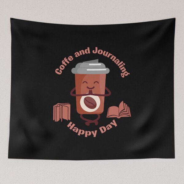 Item preview, Coffe And Journaling designed and sold by Arihanedesigner.