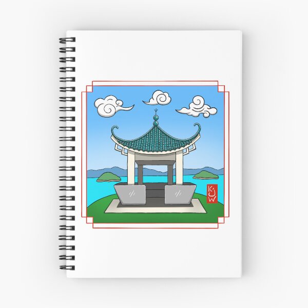 Item preview, Pagoda - Chinese Pagoda - Hong Kong designed and sold by katwuArt.