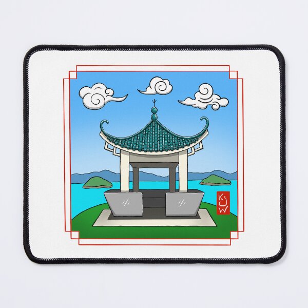 Item preview, Pagoda - Chinese Pagoda - Hong Kong designed and sold by katwuArt.