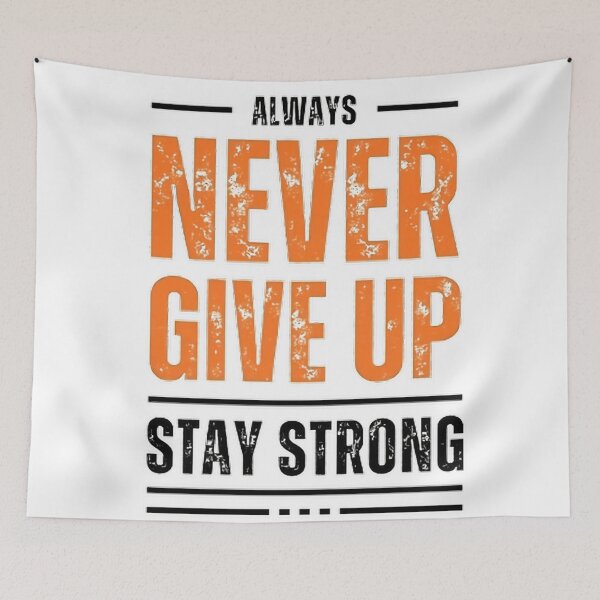 Item preview, Never give up designed and sold by Jurke-333.