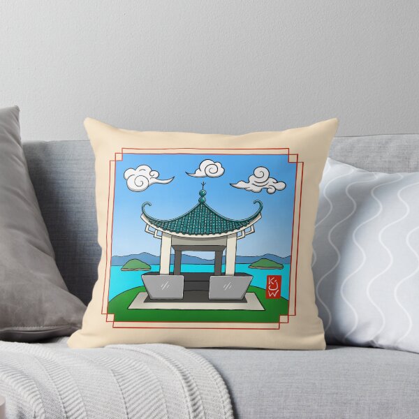 Item preview, Pagoda - Chinese Pagoda - Hong Kong designed and sold by katwuArt.