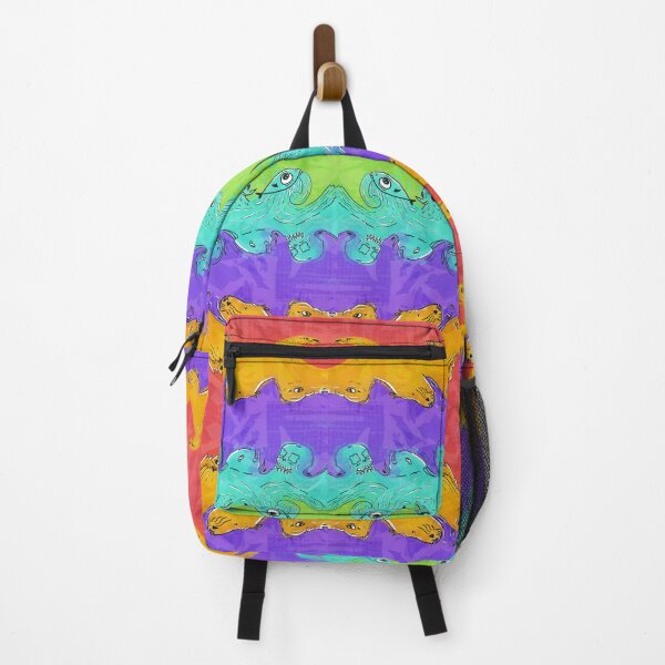 Item preview, Waves merging – A colourful illustration designed and sold by MysticalFruit.