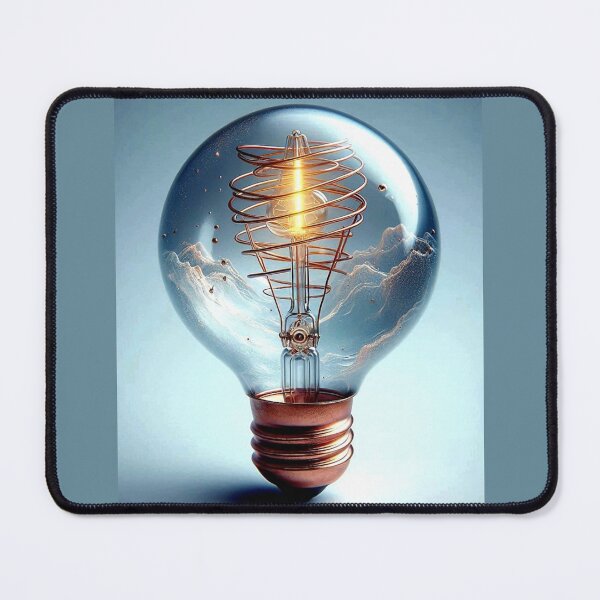 Item preview, BLUE BULB designed and sold by MargoGallery.