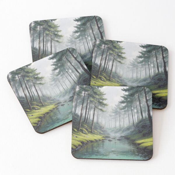 Item preview, Tranquil Forest River designed and sold by MidnightArk.