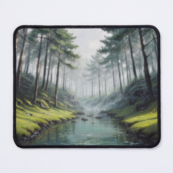 Item preview, Tranquil Forest River designed and sold by MidnightArk.