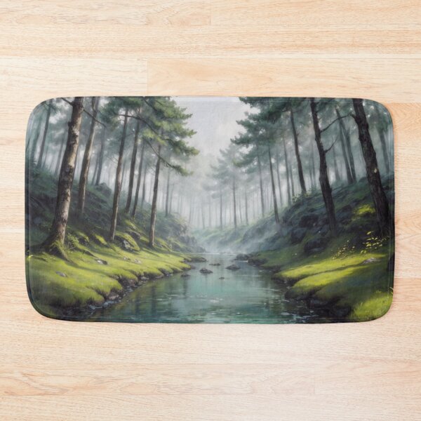 Item preview, Tranquil Forest River designed and sold by MidnightArk.