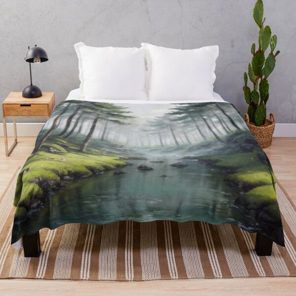 Item preview, Tranquil Forest River designed and sold by MidnightArk.