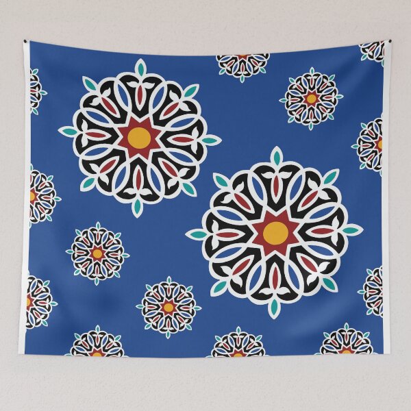 Item preview,  traditional floral ornate element decorative Khayamiya design designed and sold by HEMRO.