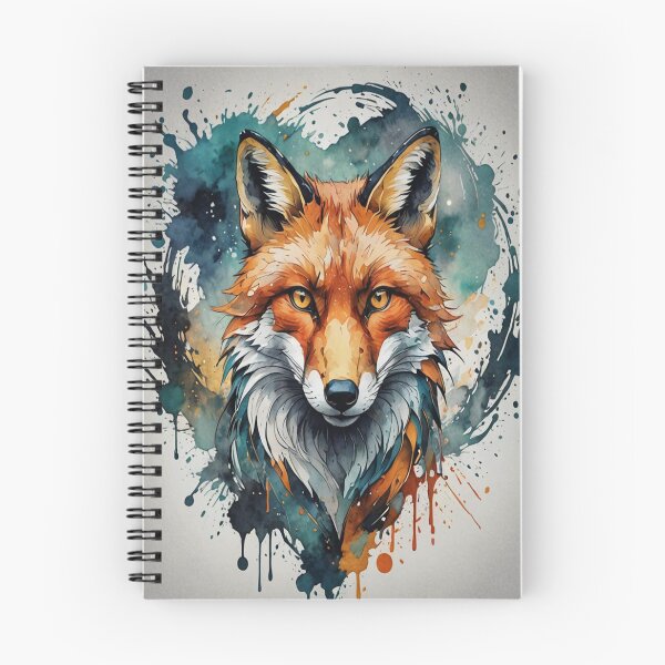 Item preview, Colorful Fox Face Logo Facing Forward designed and sold by KING TK.