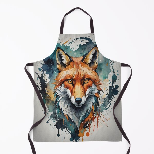 Item preview, Colorful Fox Face Logo Facing Forward designed and sold by KING TK.