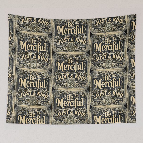 Item preview, Micah 6:8 Be Merciful, act justly, walk humbly designed and sold by bfwilson.