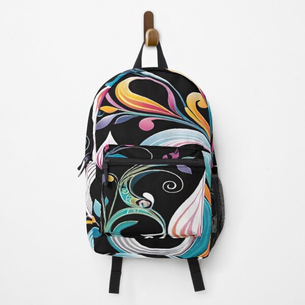 Item preview, Vibrant Symmetrical Floral Artwork designed and sold by merve02shop.