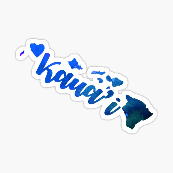 Kauai Stickers Redbubble