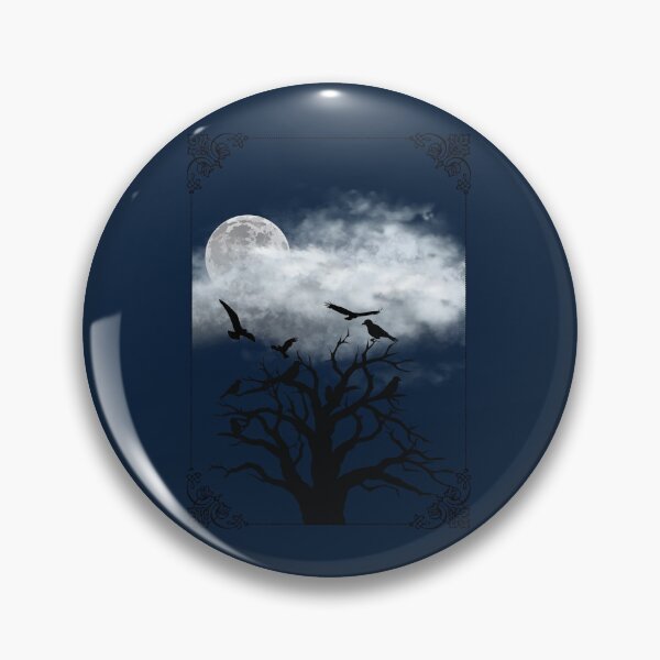 Item preview, Tree and Crows in the Moonlight designed and sold by Jaruna.