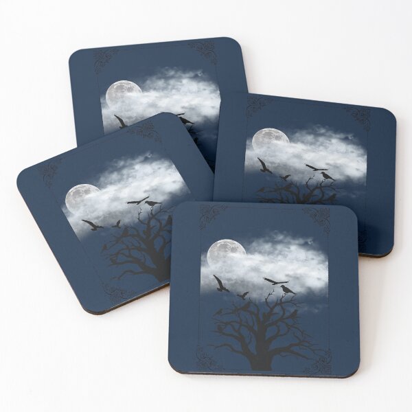 Item preview, Tree and Crows in the Moonlight designed and sold by Jaruna.
