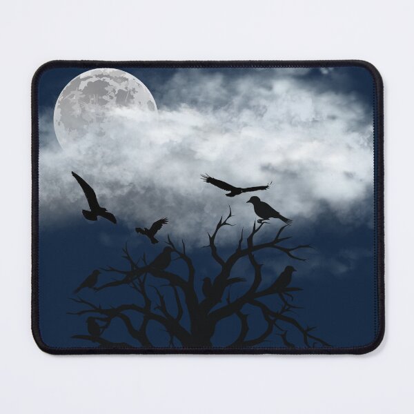 Item preview, Tree and Crows in the Moonlight designed and sold by Jaruna.