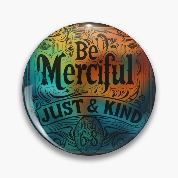 Item preview, Colorful Micah 6:8 Be Merciful, act justly, walk humbly designed and sold by bfwilson.