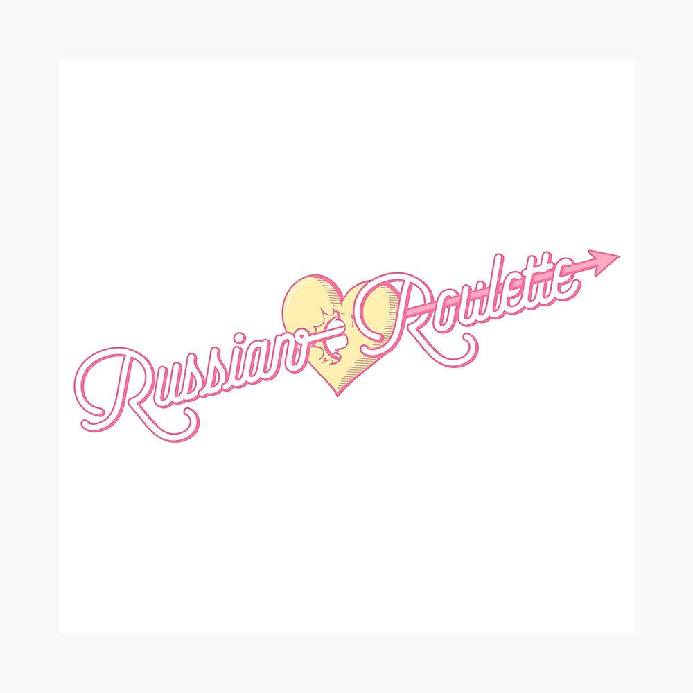 Russian Roulette Logo Poster By Cjdigitaldesign Redbubble