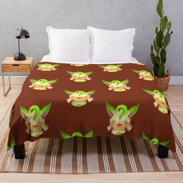 Item preview, Cute Green Fox with Plant Ears designed and sold by VulpyArt.