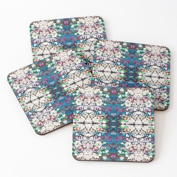 Item preview, Blue Lacey Cells designed and sold by Pricklepatterns.