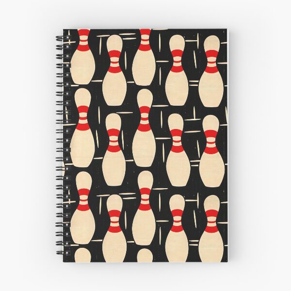 Item preview, Bowling Pins Retro Pattern designed and sold by sheprint.