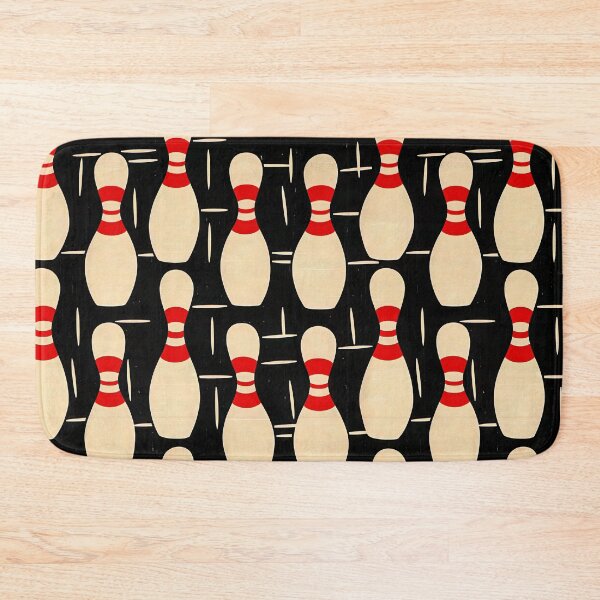 Item preview, Bowling Pins Retro Pattern designed and sold by sheprint.