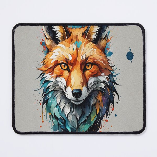Item preview, Colorful Fox Face Logo Facing Forward designed and sold by KING TK.
