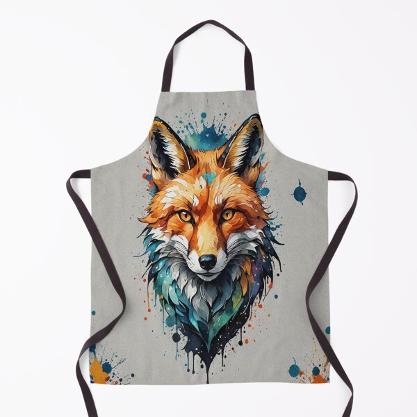 Item preview, Colorful Fox Face Logo Facing Forward designed and sold by KING TK.
