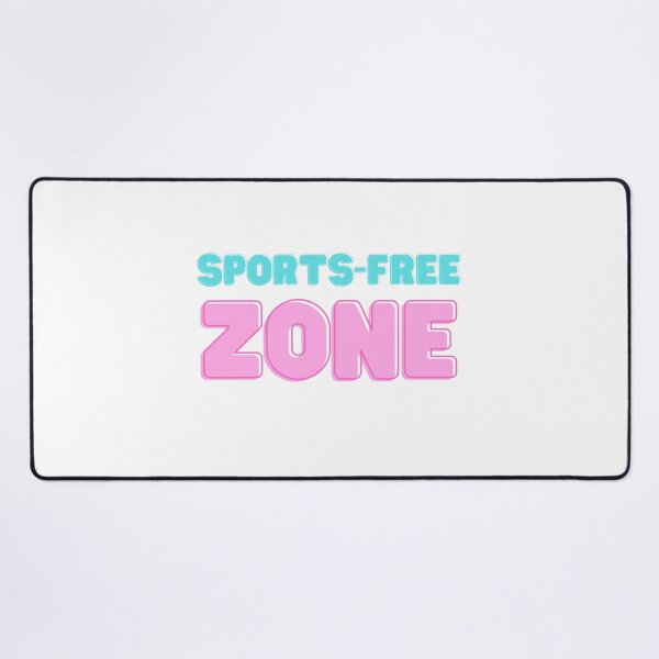 Item preview, Sports-free Zone antisport rhetoric designed and sold by alczar.