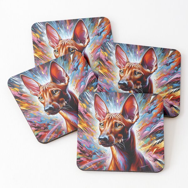 Item preview, Cirneco dell'Etna Dog Acrylic Print Doggo Portrait Pet Lovers designed and sold by Puppy Puzzles Plus.