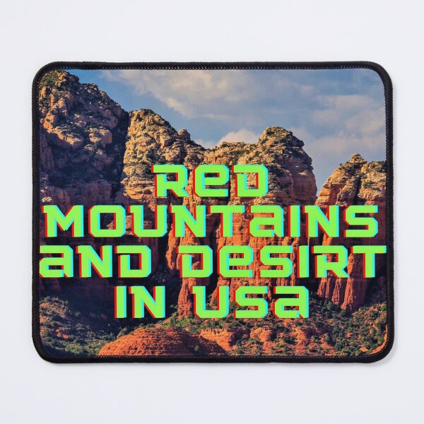 Item preview, Rock and red mountains with desist in USA designed and sold by sadeek1021953Ss.