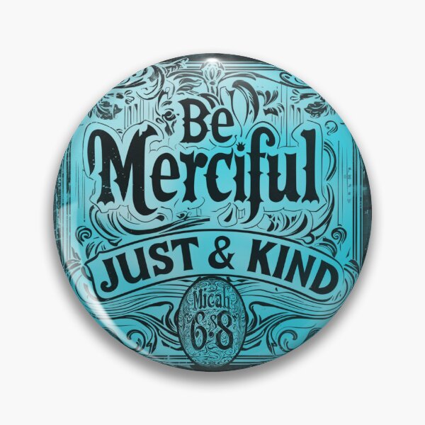 Item preview, Micah 6:8 Be Merciful, act justly, walk humbly (Cyan) designed and sold by bfwilson.