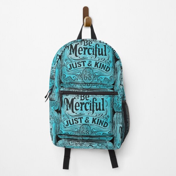 Item preview, Micah 6:8 Be Merciful, act justly, walk humbly (Cyan) designed and sold by bfwilson.